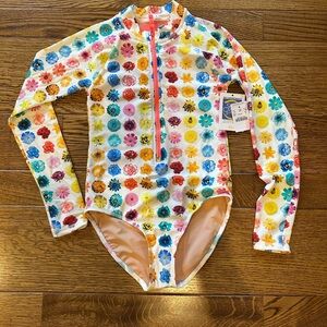 NEW JCrew Crewcuts SPF 50+ swimsuit - size 12